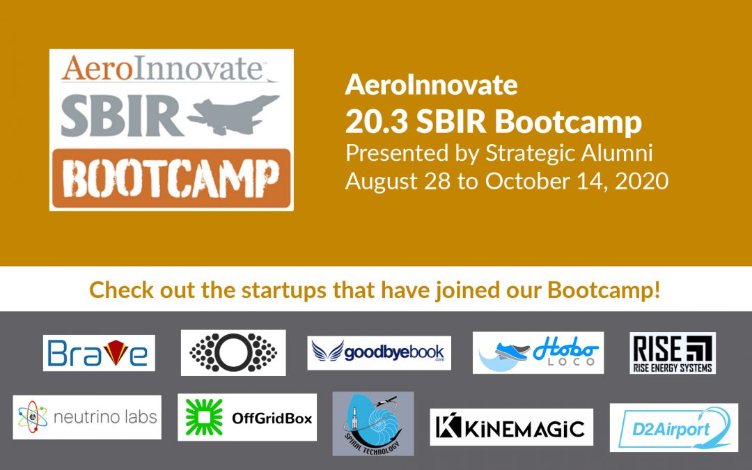 AeroInnovate kicks off its 20.3 SBIR Bootcamp